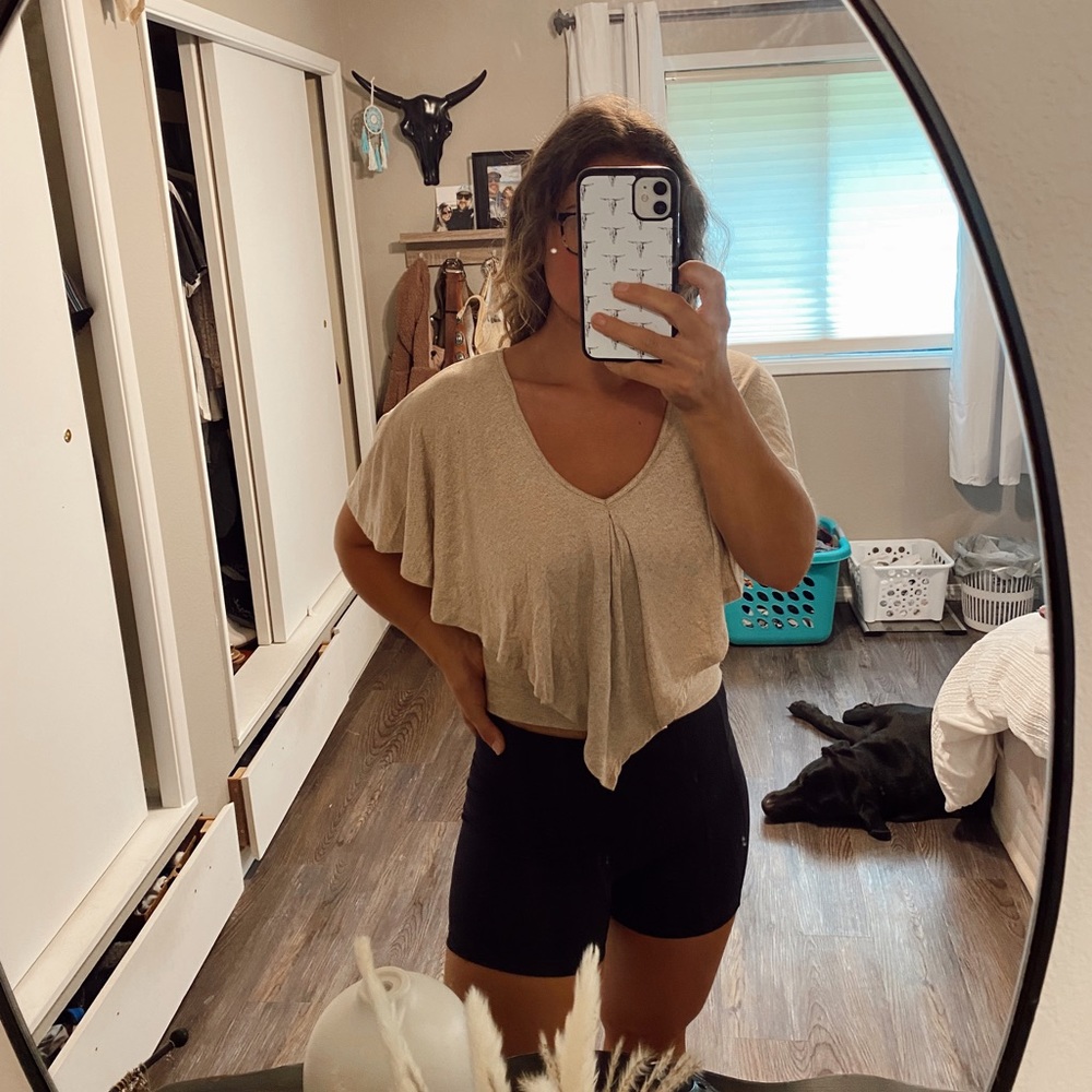 Cute flowy top